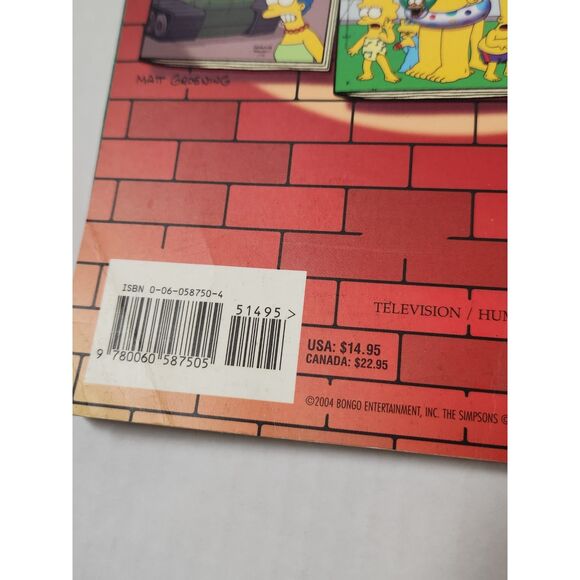 Simpsons Comics Belly Buster Book | 2004 Bongo Entertainment - Picture 2 of 5